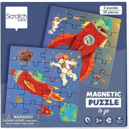 Book to Go Space Magnetic Puzzle