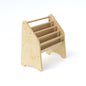 Wooden Montessori Bookshelf Pink
