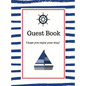 Nautical Guest Book Hardcover - Hardcover