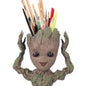 Boxod Treeman Baby Groot Succulent Flower Pot with Hole Pen Holder