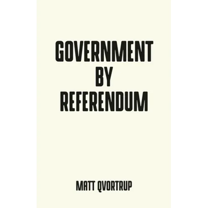 Government by referendum - Paperback