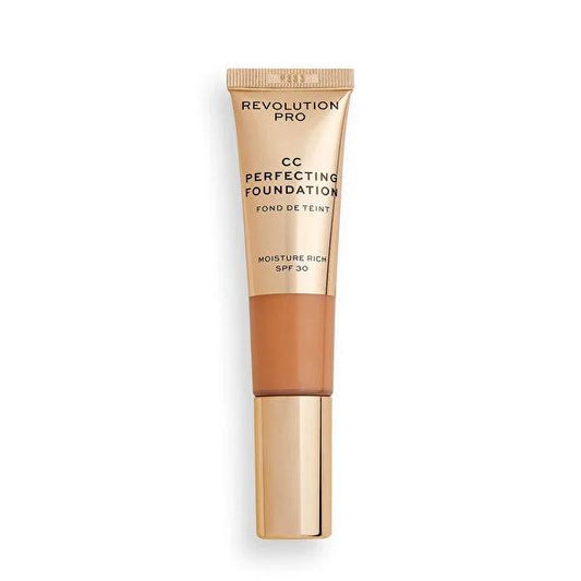 Revolution Pro CC Cream Foundation with SPF 30 - Anti-Aging, Hyaluronic Acid & Collagen - Perfect for Dry & Combination Skin