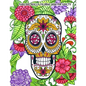 Fabulous Skulls Coloring Book for Adults: Hand-Drawn Images Exclusively Designed, Día de Los Muertos & Day of the Dead - Paperback