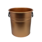 Copper Look Metal Bucket - Mid Size
