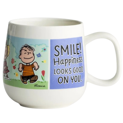 Peanuts - Smile! Happiness Looks Good On You - Ceramic Mug