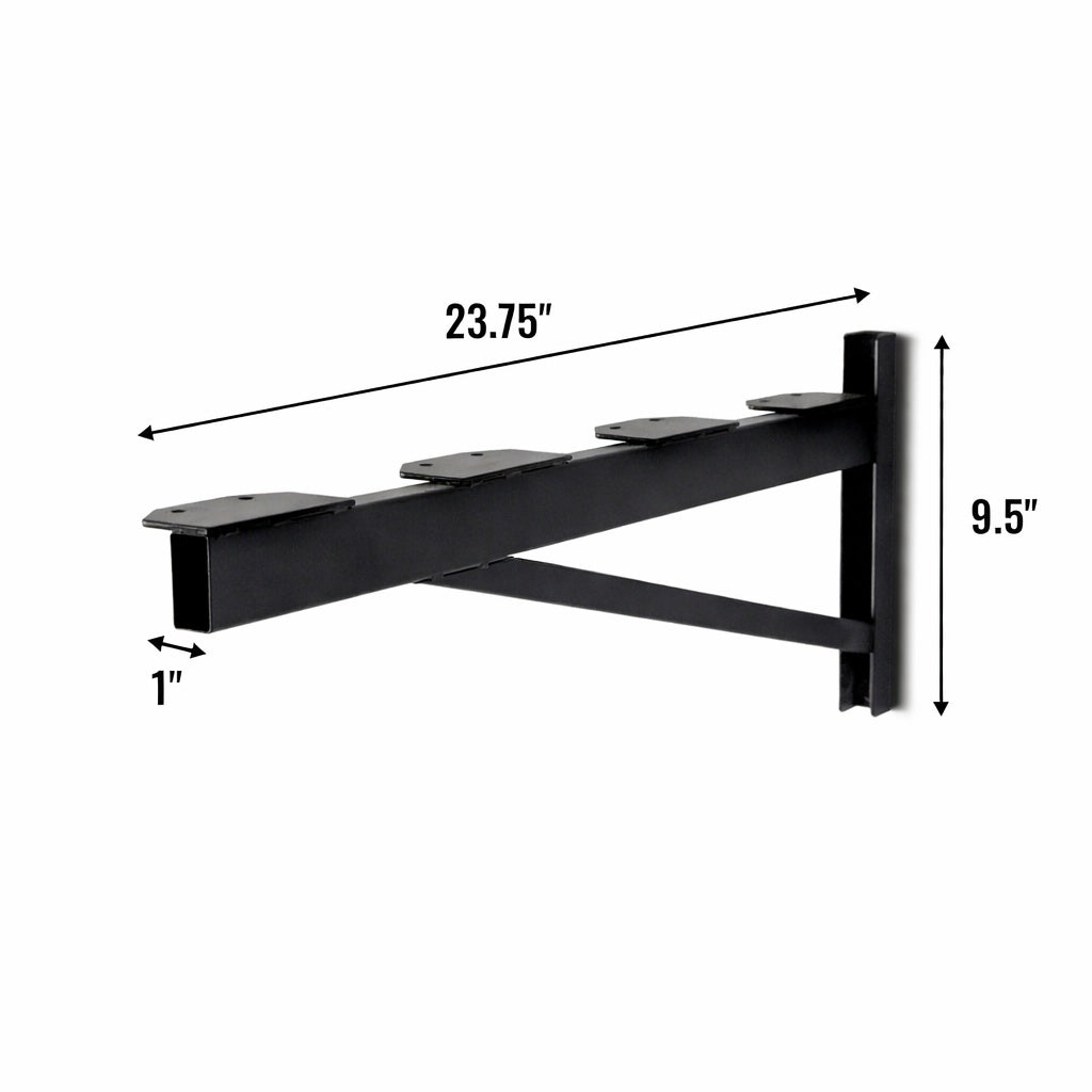 2' x 8' DIY Wall Shelf Brackets | Heavy Duty Garage Wall Shelf