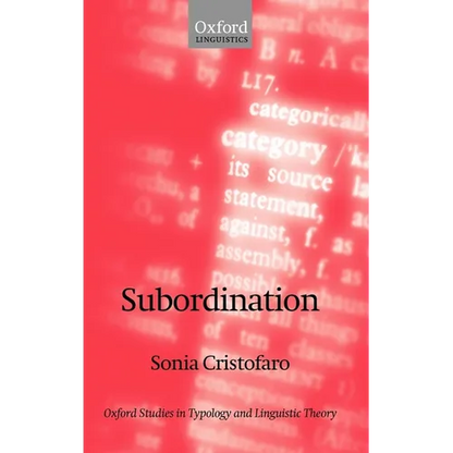 Subordination - Hardcover