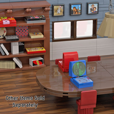Brick Ships Game - Battle - Custom Printed Building Set - Made Using LEGO® Parts