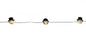 20-Light Battery-Operated LED String Lights - Snowman