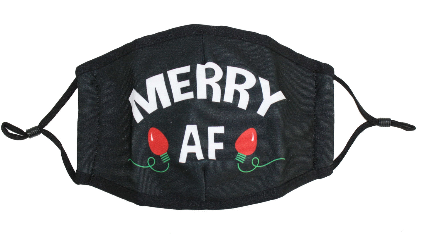 Holiday Face Mask - Merry AF
