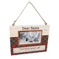 Spinning Frame Ornament - Dear Santa