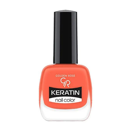 Golden Rose Keratin Nail Polish No: 33 - Long-Lasting Vibrant Nail Color with Keratin Enriched Formula