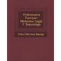 Veterinaria Forense: Medicina Legal Y Toxicolog�a - Paperback