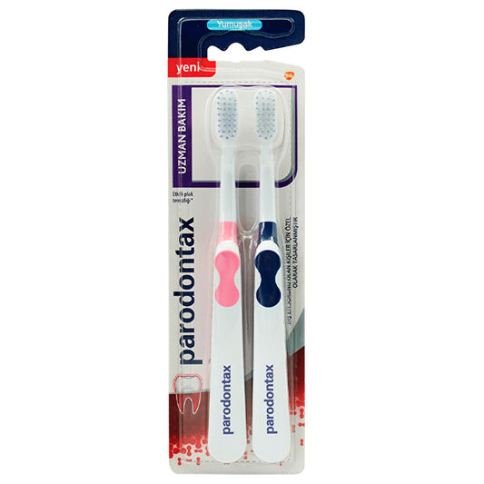 Parodontax Soft Bristle Manual Toothbrush for Gum Care - Twin Pack