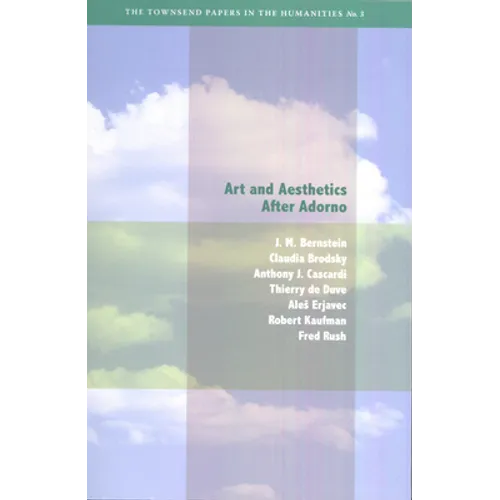 Art and Aesthetics After Adorno - Paperback