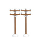 Set of 2 Telephone Poles
