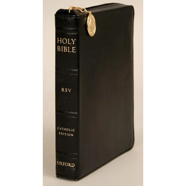 Catholic Bible-RSV-Compact Zipper - Imitation Leather
