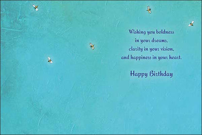 Birthday Card - Wuud-uht Happiness In Your Heart