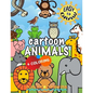 EASY to DRAW Cartoon Animals: Draw & Color 26 Cute Animals - Paperback