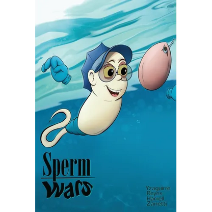 Sperm Wars - Nirvana Nevermind Homage Cover - Hardcover