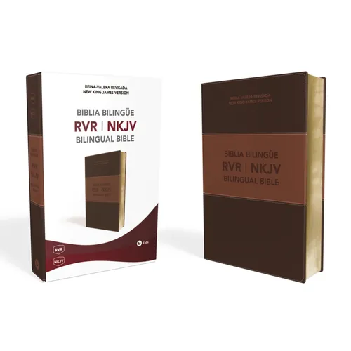 Biblia Bilingue Reina Valera Revisada / New King James - Leather