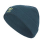 adidas Originals Unisex Kids Trefoil Beanie Arctic Night Blue/Pulse Yellow One Size