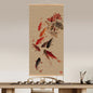 Traditional Bamboo Scroll Painting – Zen Wall Art