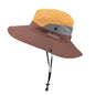 Unisex Summer Foldable Sun Fisherman Hat Men Women Wide Brim Casual Outdoor Travel Beach Sunscreen UV Protection  Sun Hats