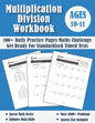 Multiplication And Division Year 6 Maths Challenge - Ages 10-11: Practice 100 Days of Timed Tests (with answers) - Multi digit - Double Digit Multipli - Paperback