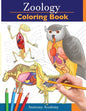Zoology Coloring Book: Incredibly Detailed Self-Test Animal Anatomy Color workbook Perfect Gift for Veterinary Students and Animal Lovers - Paperback
