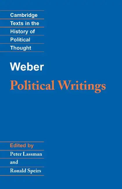Weber: Political Writings - Paperback