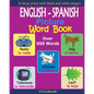 ENGLISH - SPANISH Picture Word Book (Black and White) - Paperback