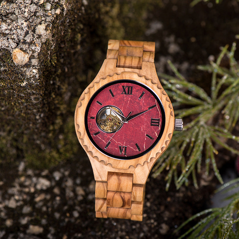 Mens And Womens Minimalist Wooden Watches