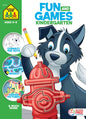 School Zone Fun and Games Kindergarten Activity Workbook - Paperback