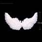 Wings Props Flower Girl Dress Up Halloween Christmas Show Feather Wings