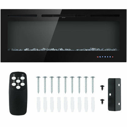 50" Electric Fireplace – Wall Mounted
