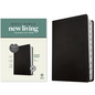 NLT Giant Print Bible, Filament Enabled (Leatherlike, Black, Indexed, Red Letter) - Imitation Leather