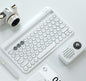 Bluetooth Keyboard Android Can Connect To Mobile Phone Tablet Notebook Mute Cute