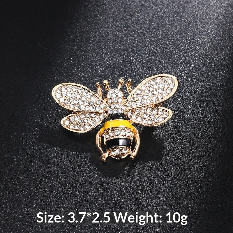 Cute Animal New Style Oil-Drop Bee Brooch