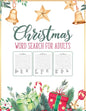 Christmas Word Search For Adults: Puzzle Book Holiday Fun For Adults and Kids Activities Crafts Games - Paperback