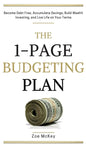 The 1-Page Budgeting Plan - Hardcover
