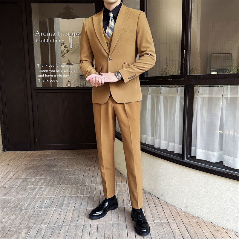 Mens Business-Style Fashionable Casual Blazer