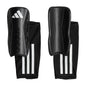 adidas Unisex-Adult Tiro Soft Ground League Shin Guards Black/White/Iron Metallic Large