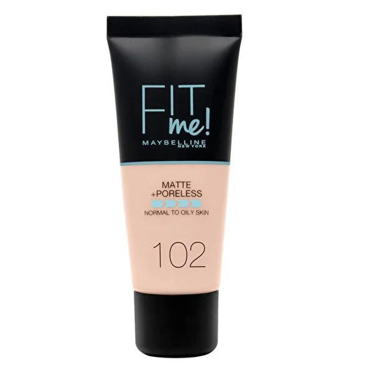 Maybelline New York Fit Me Matte + Poreless Foundation Makeup for Normal to Oily Skin - 1.01 fl oz