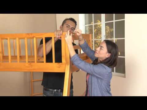 Jason - Twin Over Full Bunk Bed - Espresso