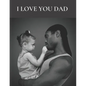 I Love You Dad: Coloring book with love verses - Paperback