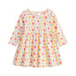 Children's Floral Cotton Long Sleeve Dress