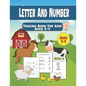 Letter And Number Tracing Book For Kids Ages 3-5: Number Tracing Book For Preschoolers - Writing Numbers Workbook Kindergarten - Pen Control Age 3-5 ( - Paperback