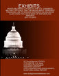 Exhibits: Letters and Reports to Congress, Military, and the Media - Paperback