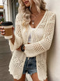 Crochet Tie Front Cardigan